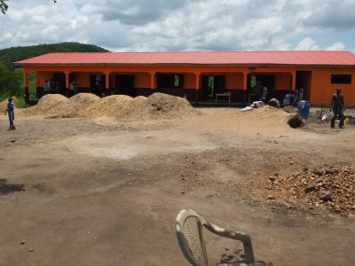 Frisch verputzt und gestrichen